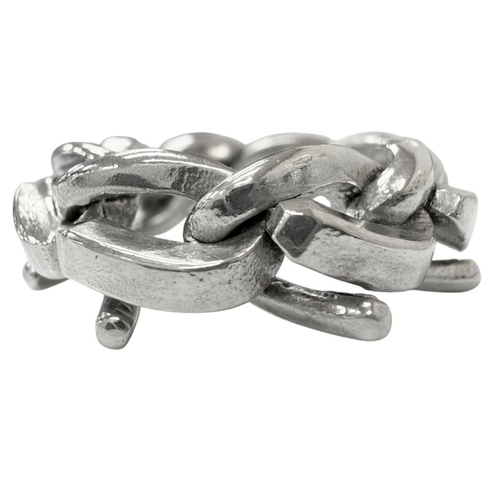 Great TIFFANY&Co. Ring ring forge High Polish Silver SV925 mens