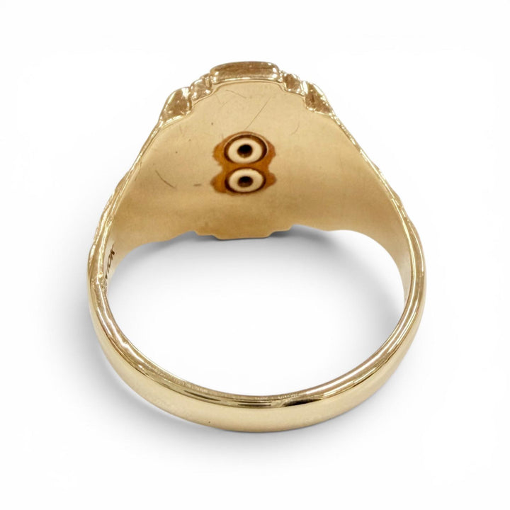 Great JOSTEN Ring ring college Yellow Gold 10K Women