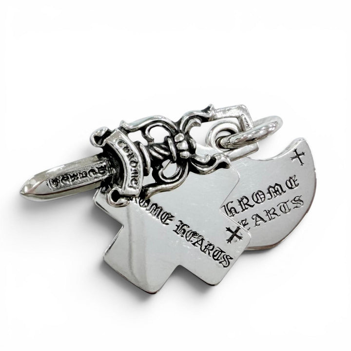 Great CHROME HEARTS Pendant top 3TRINKETS (Current Model) Silver 925 mens