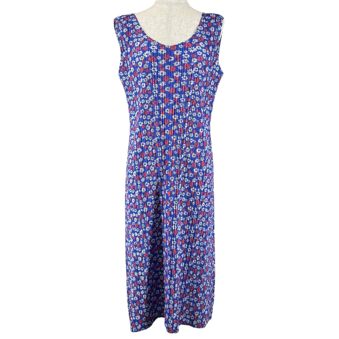 Excellent PLEATS PLEASE two-piece set Floral multicolor polyester 4 PP22-JH875