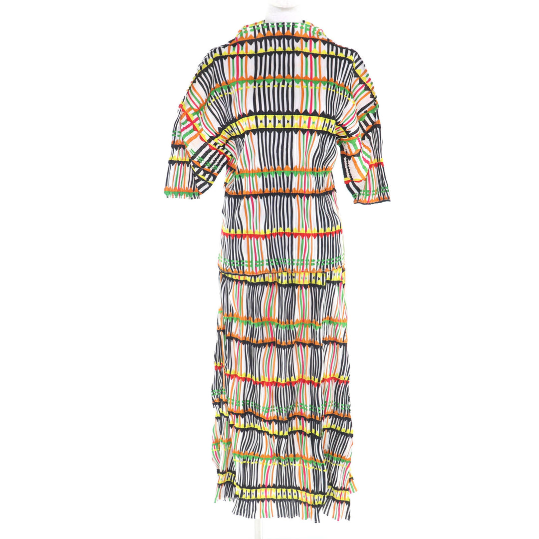 Excellent PLEATS PLEASE two-piece set Multi polyester 3 PP22-JK792/PP22-JG795