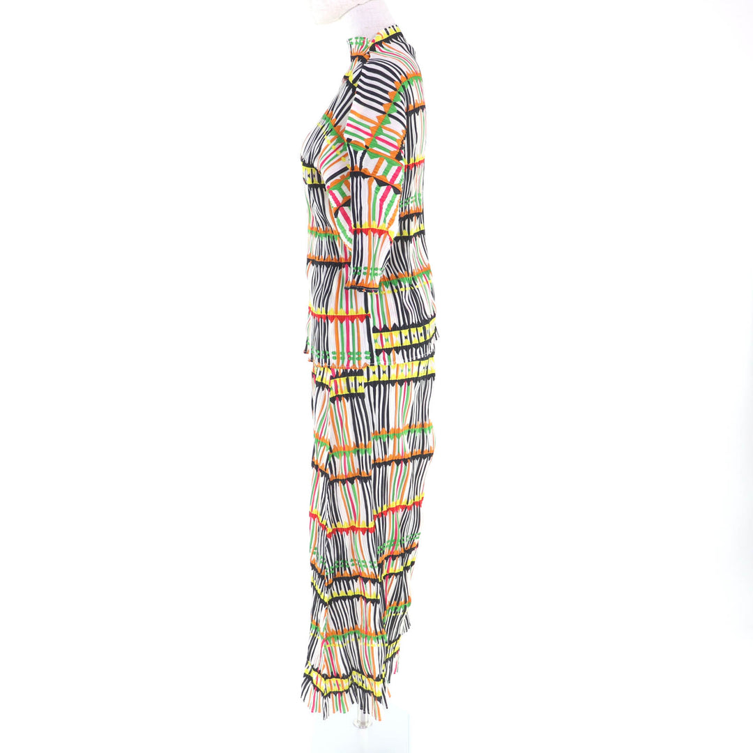 Excellent PLEATS PLEASE two-piece set Multi polyester 3 PP22-JK792/PP22-JG795