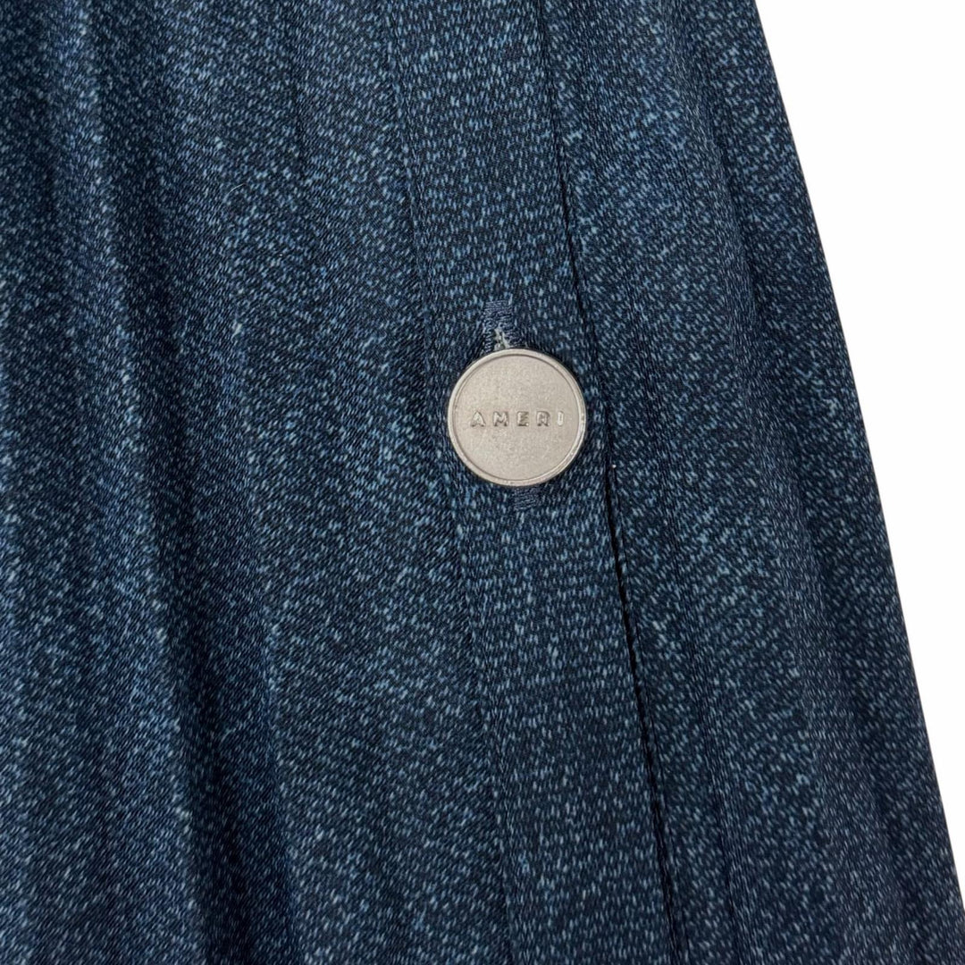 Great AMERI one piece DENIM LIKE PLEATS blue Women M 01110541050