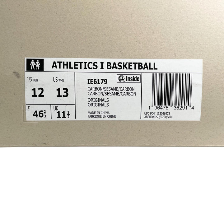 Excellent adidas High cut sneakers FEAR OF GOD ATHLETHICS 1 BASKETBALL IE6179