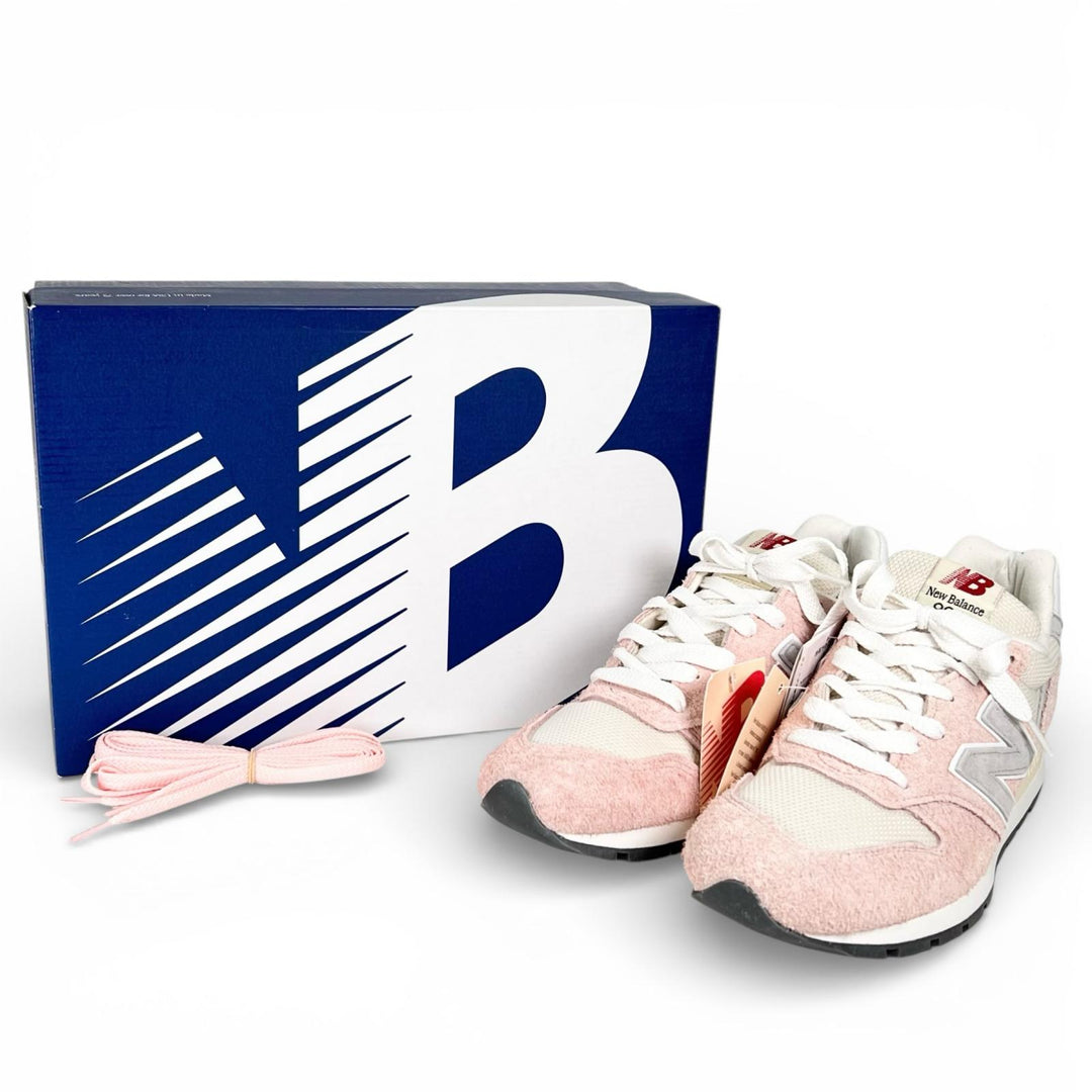 Pristine NEW BALANCE sneakers MiUSA Pink Haze Suede pink mens 27.5 U996TA