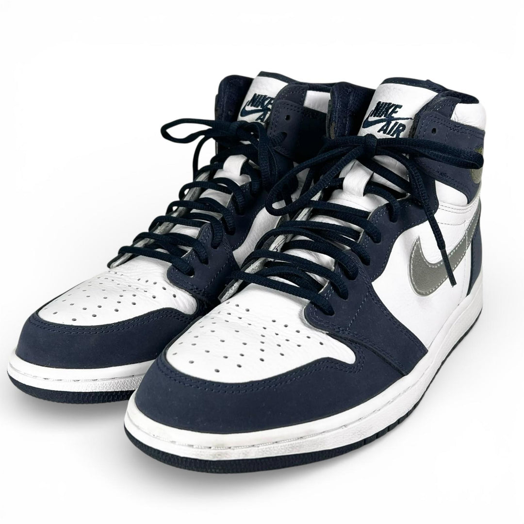 Excellent NIKE sneakers AIR JORDAN 1 HIGH CO.JP white mens 28 DC1788-100