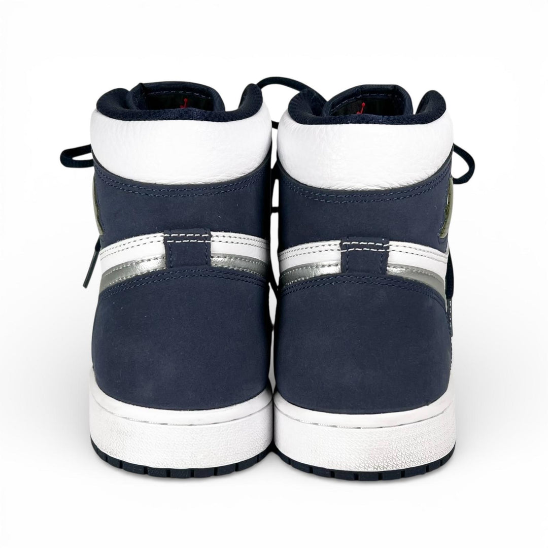 Excellent NIKE sneakers AIR JORDAN 1 HIGH CO.JP white mens 28 DC1788-100