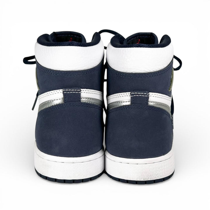 Excellent NIKE sneakers AIR JORDAN 1 HIGH CO.JP white mens 28 DC1788-100