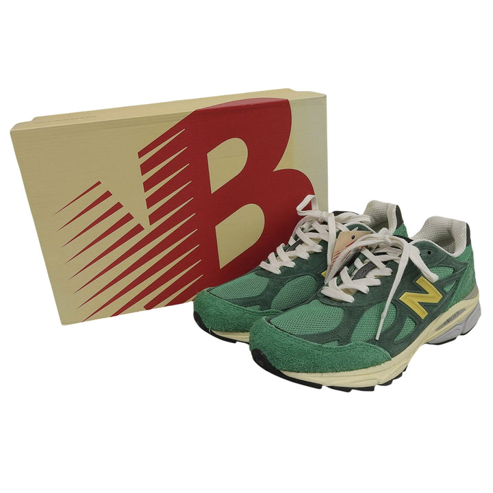 Pristine NEW BALANCE sneakers TEDDY SANTIS Suede leather sneakers 27.5cm M990GG3