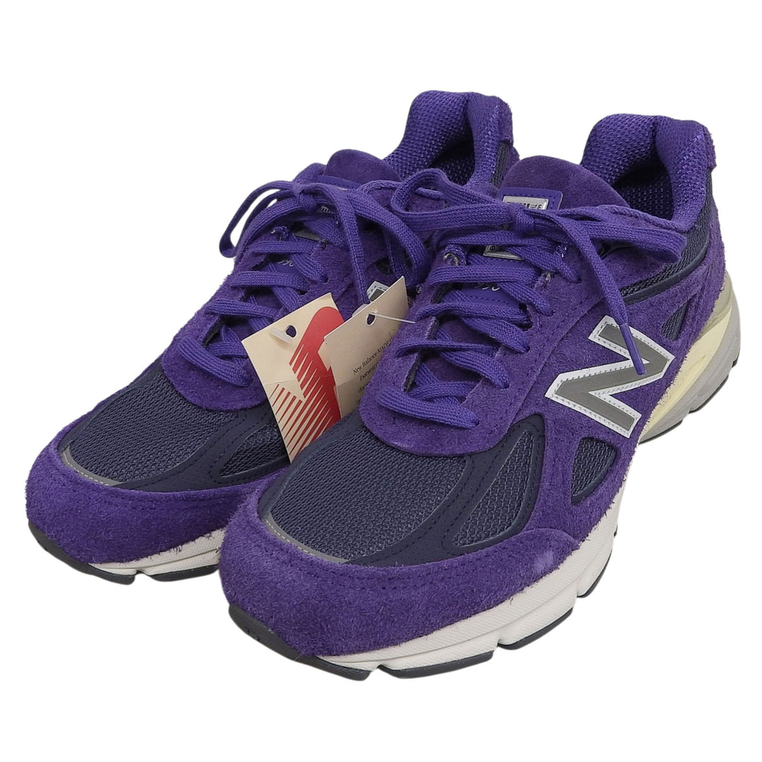 Pristine NEW BALANCE sneakers 990V4 Purple Suede purple mens 26.5cm U990TB4