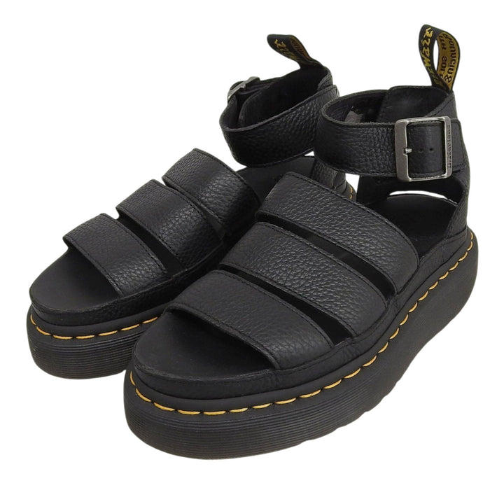 Pristine Dr.Martens Sandals Clarissa 2 Quad black leather Women