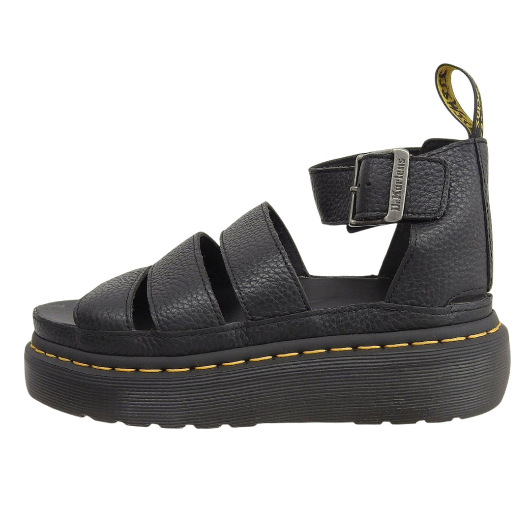 Pristine Dr.Martens Sandals Clarissa 2 Quad black leather Women