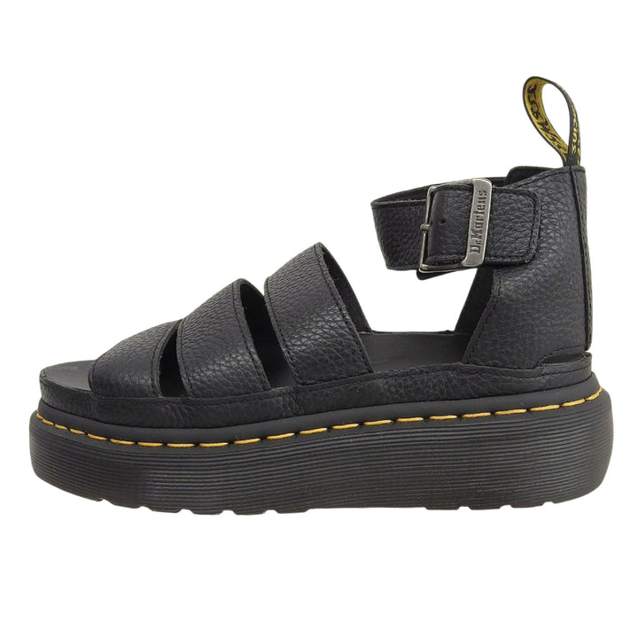 Pristine Dr.Martens Sandals Clarissa 2 Quad black leather Women