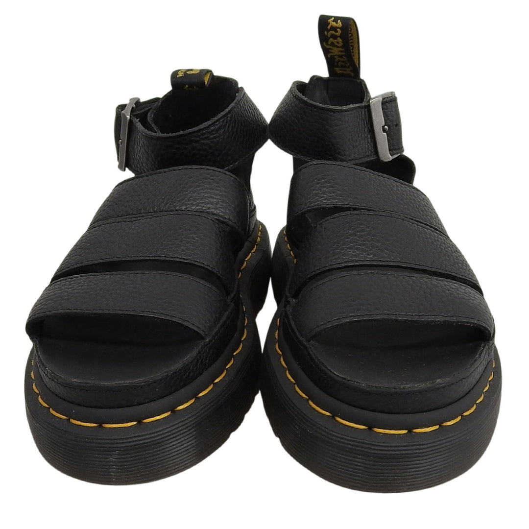 Pristine Dr.Martens Sandals Clarissa 2 Quad black leather Women