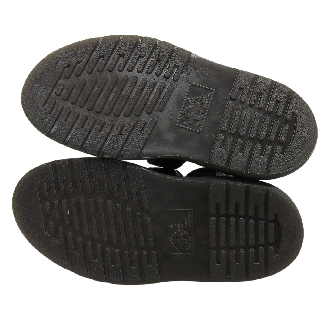 Pristine Dr.Martens Sandals Clarissa 2 Quad black leather Women