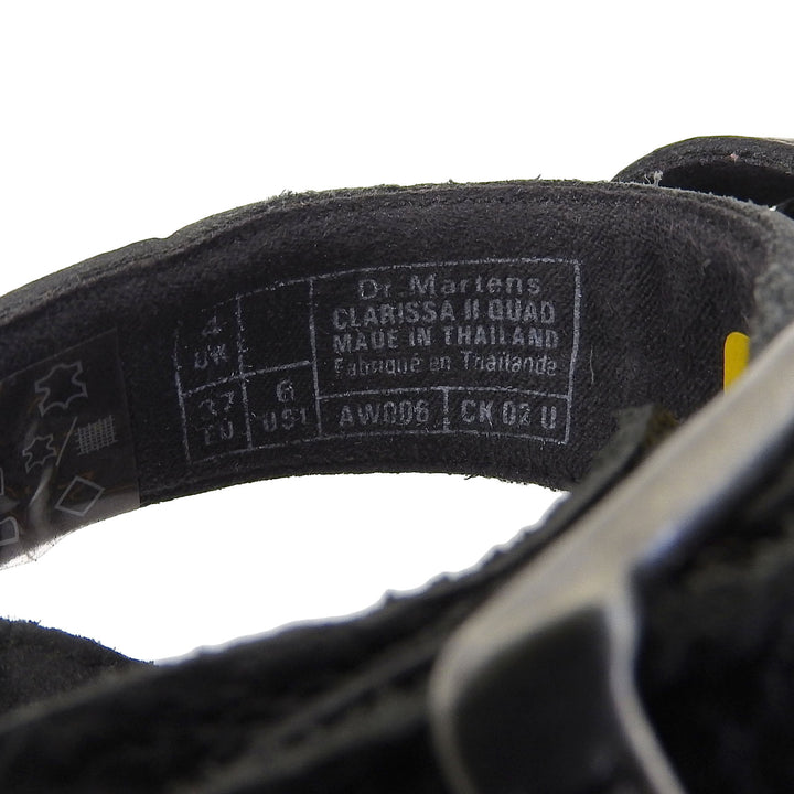 Pristine Dr.Martens Sandals Clarissa 2 Quad black leather Women