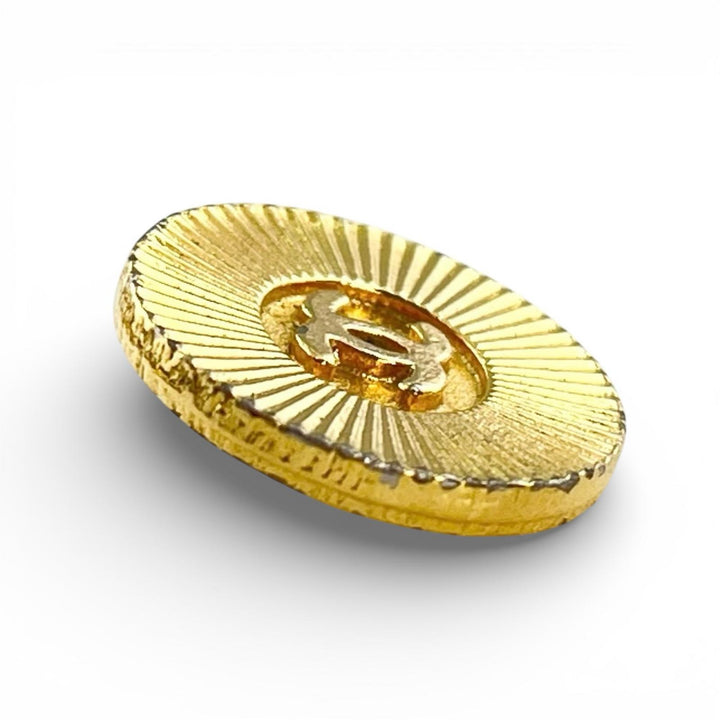 Great CHANEL button COCO Mark Gold Metal Buttons with Set of 8 gold Women