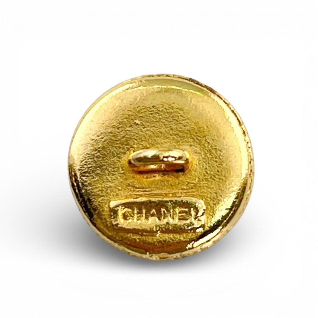 Great CHANEL button COCO Mark Gold Metal Buttons with Set of 8 gold Women