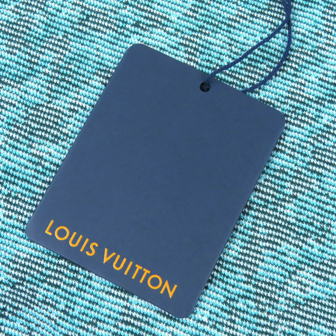 Pristine LOUIS VUITTON Jacket Monogram Zip-Up Knit Green system cotton mens S