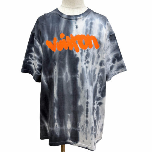 Excellent LOUIS VUITTON Short sleeve T-shirt Inside Out Tie-Dye