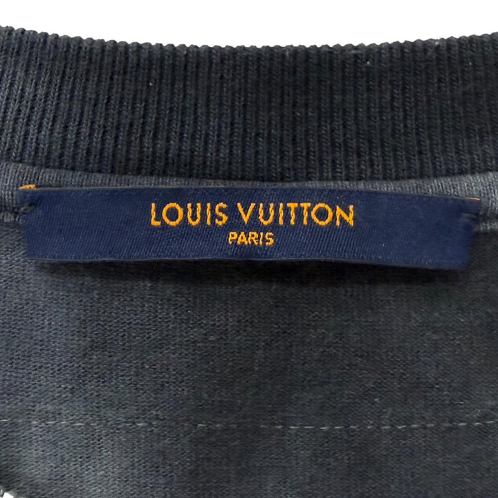 Excellent LOUIS VUITTON Short sleeve T-shirt Inside Out Tie-Dye