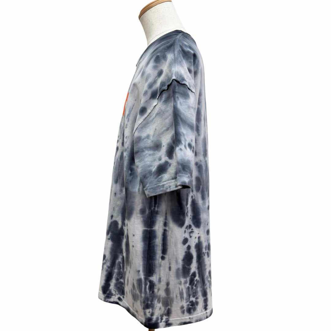 Excellent LOUIS VUITTON Short sleeve T-shirt Inside Out Tie-Dye
