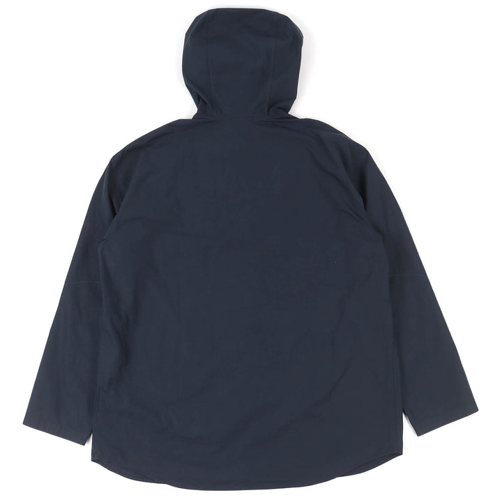 Pristine HERMES Jacket Zip-up hooded jacket Navy cotton mens H566160H2