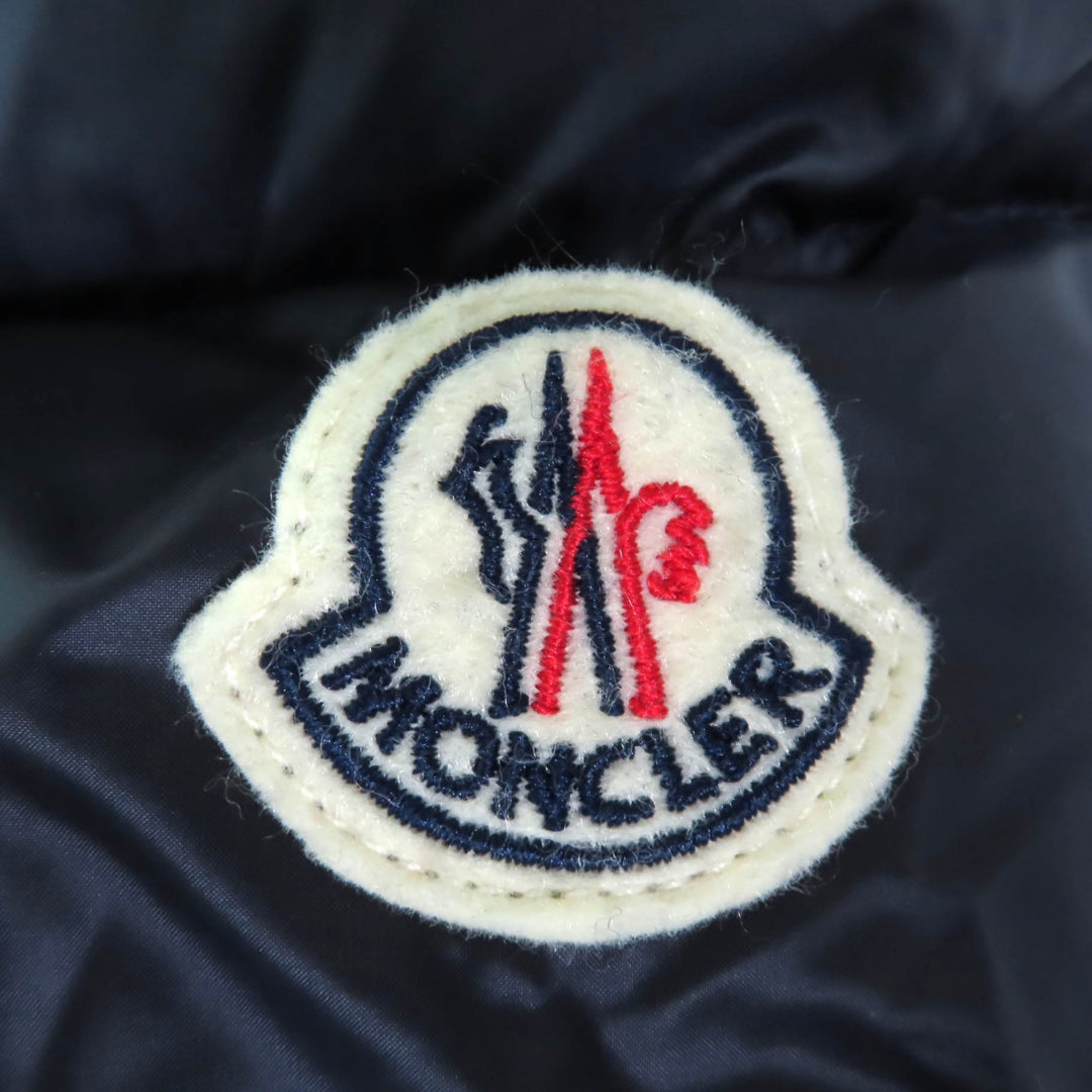 Pristine MONCLER down coat HERMINE Navy Nylon Women 0
