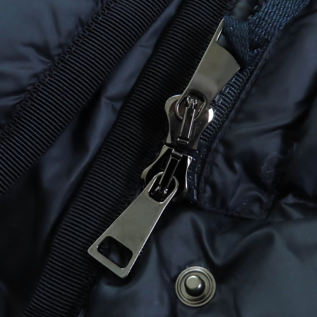 Pristine MONCLER down coat HERMINE Navy Nylon Women 0
