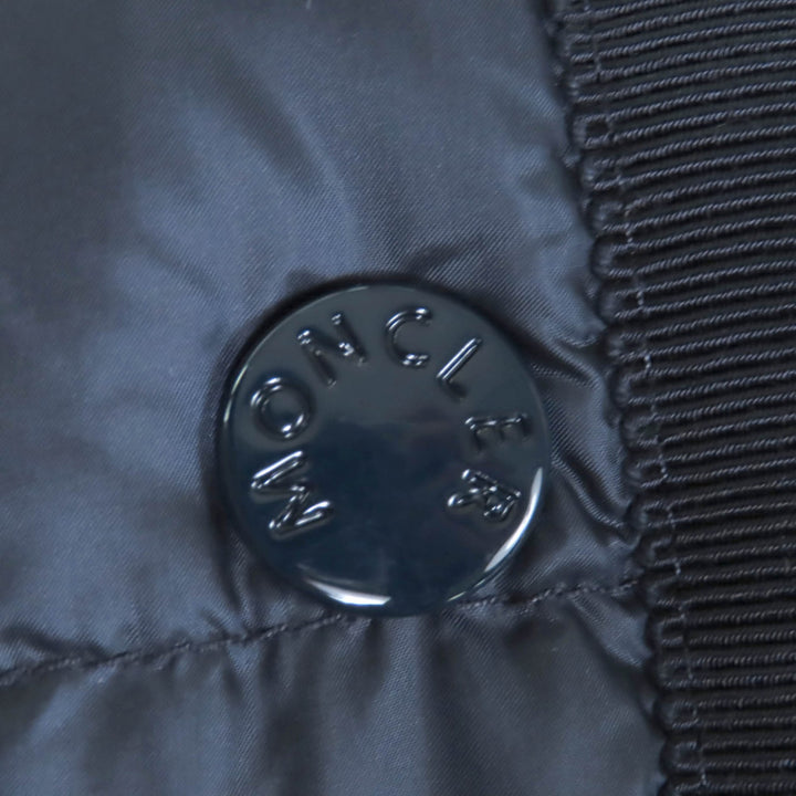 Pristine MONCLER down coat HERMINE Navy Nylon Women 0