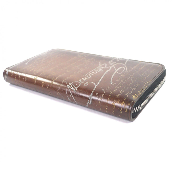 Pristine BERLUTI Purse Itauba Brown leather mens
