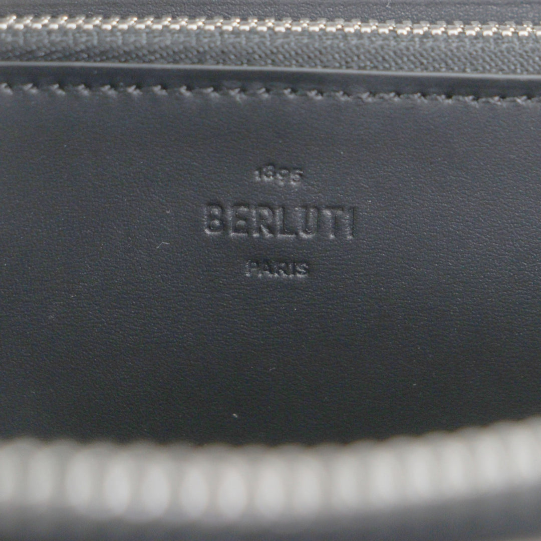 Pristine BERLUTI Purse Itauba Brown leather mens