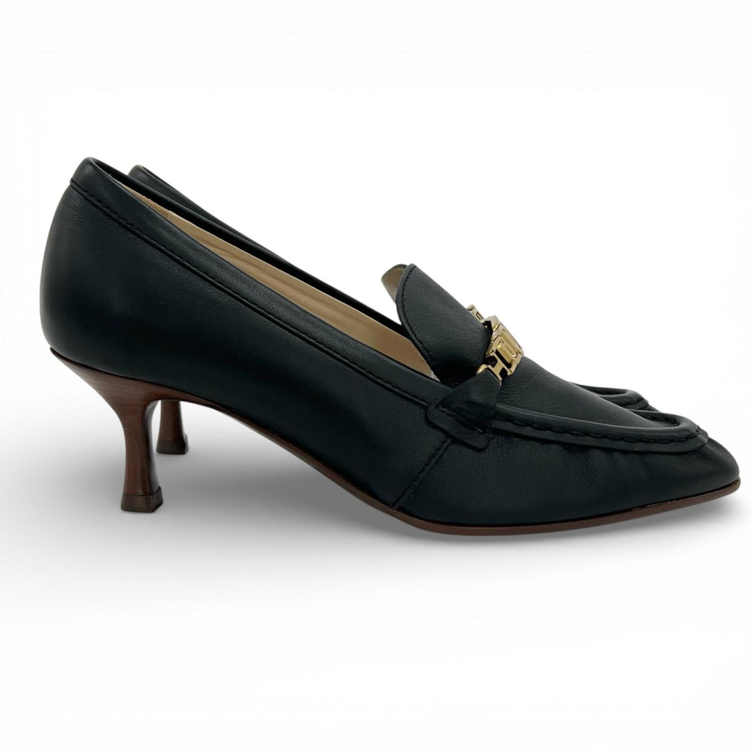 Pristine TOD’S pumps Chain motif black Women 34.5