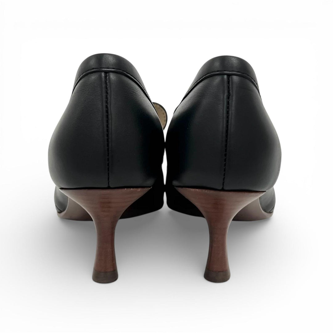 Pristine TOD’S pumps Chain motif black Women 34.5