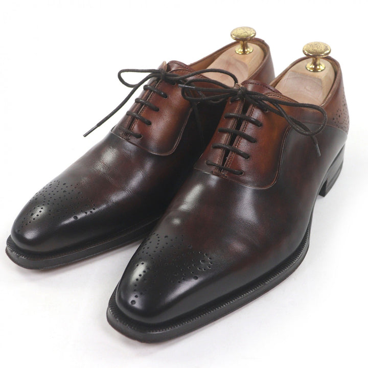 Great MAGNANNI Dress shoes Medallion Lace-up Business Shoes Brown