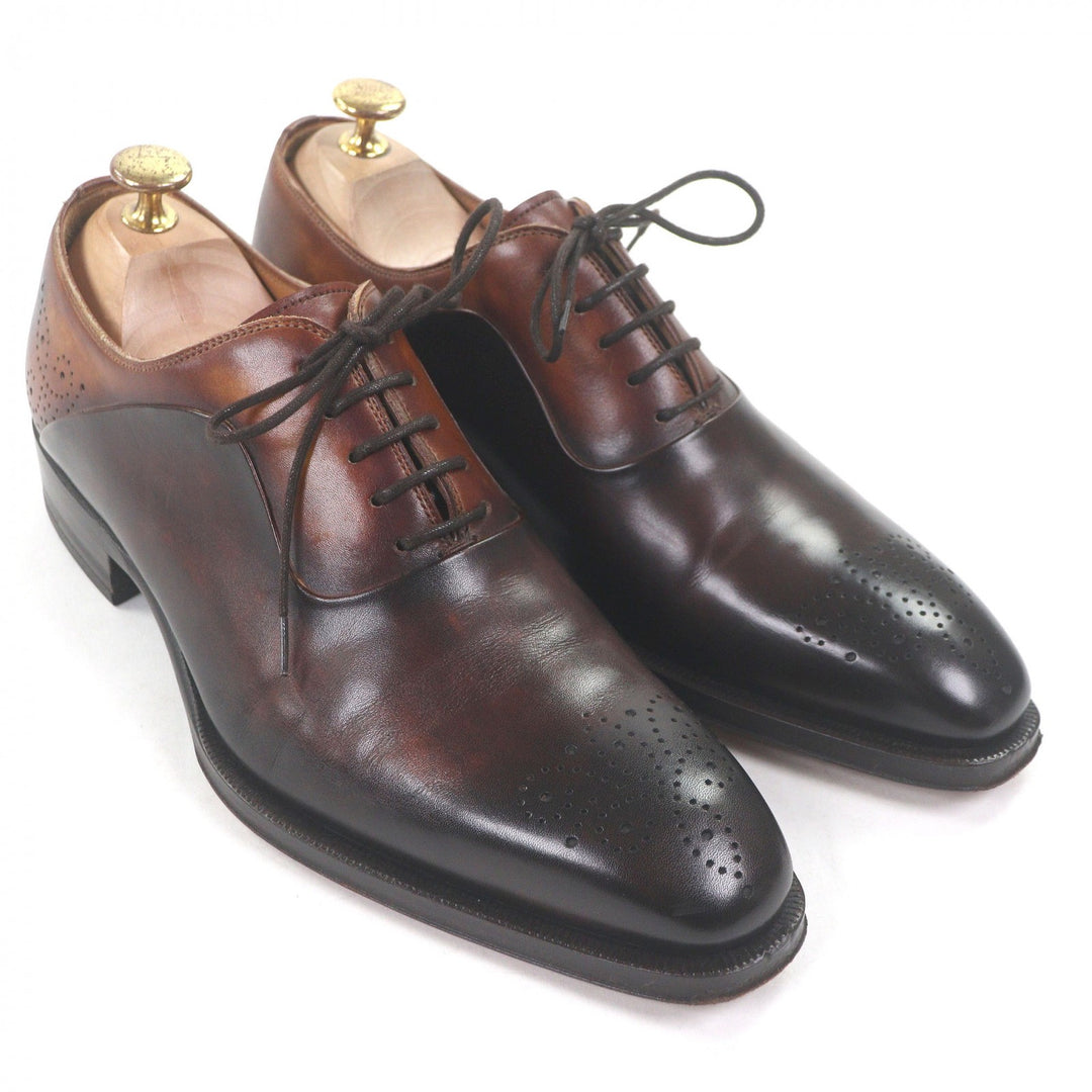 Great MAGNANNI Dress shoes Medallion Lace-up Business Shoes Brown