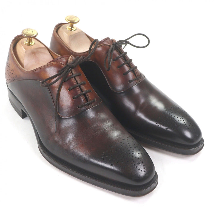 Great MAGNANNI Dress shoes Medallion Lace-up Business Shoes Brown