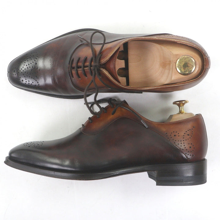 Great MAGNANNI Dress shoes Medallion Lace-up Business Shoes Brown