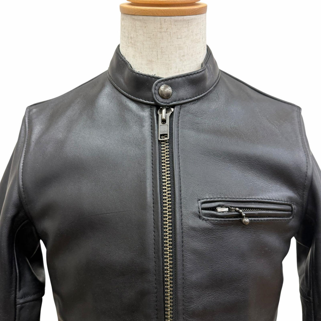 Discounted Great KADOYA Leather jacket Ks LEATHER Stand Collar Leather Jacket