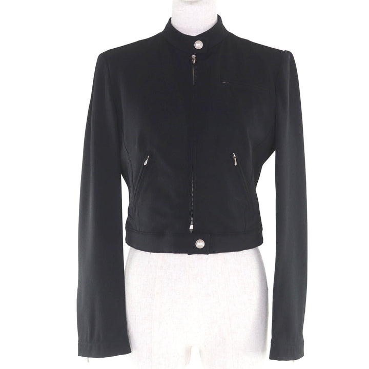 Excellent GUCCI Nylon jacket black Nylon Women 40 222-2283-7912