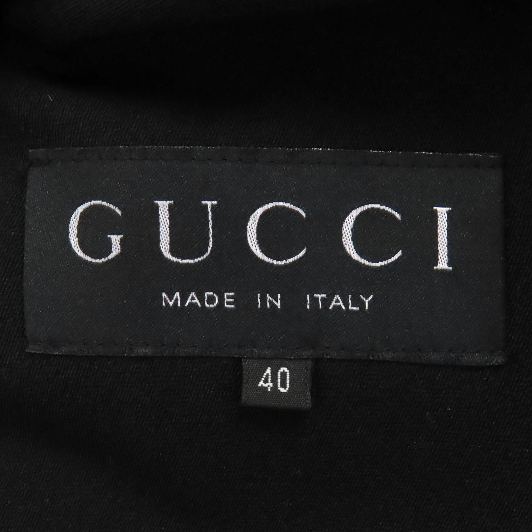 Excellent GUCCI Nylon jacket black Nylon Women 40 222-2283-7912