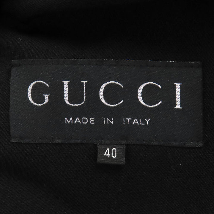 Excellent GUCCI Nylon jacket black Nylon Women 40 222-2283-7912