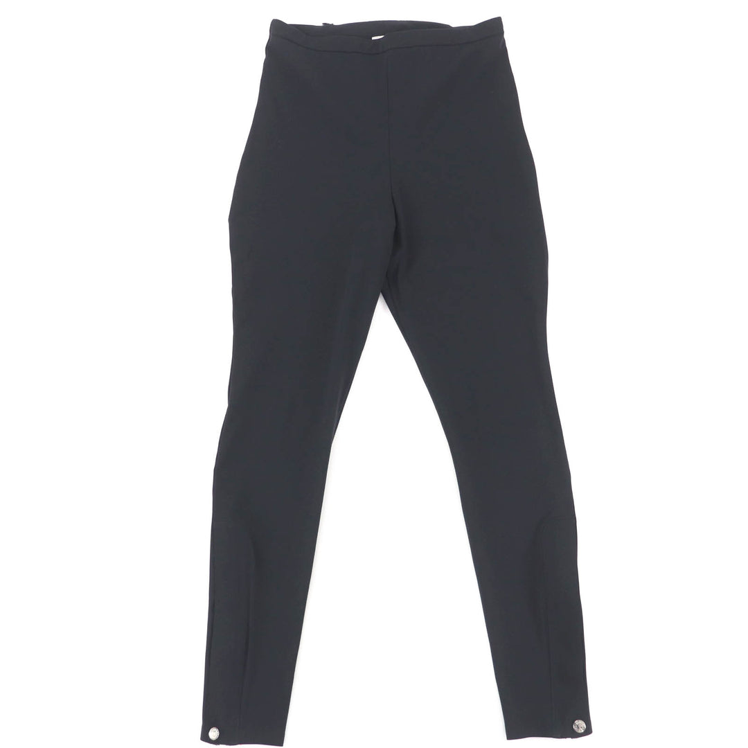 Great HERMES Pants black Nylon Women XS 3055