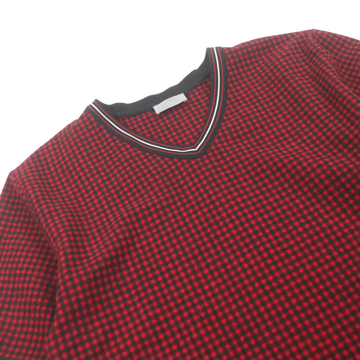 Great Dior HOMME Short sleeve T-shirt Gingham Check S 633C639A3748