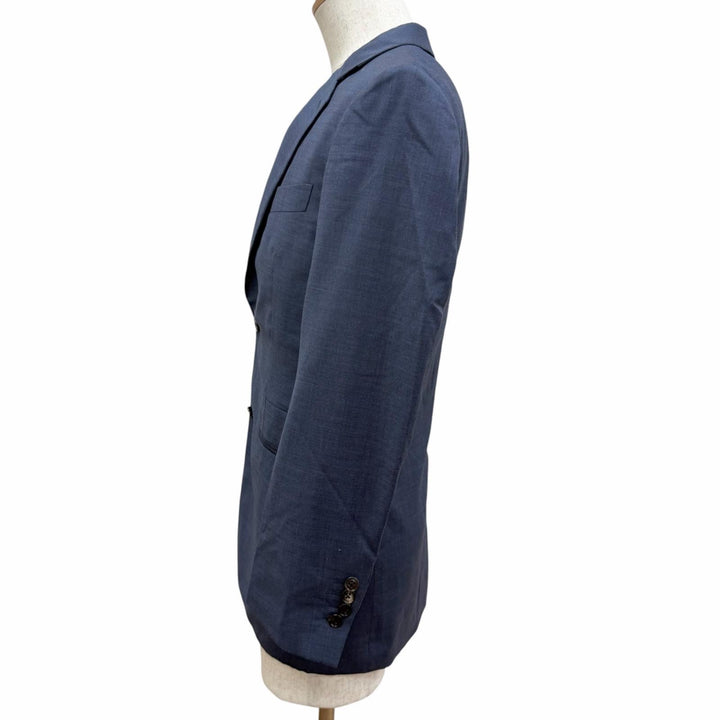 Excellent HERMES tailored jacket Single-breasted, made with Super 150s wool