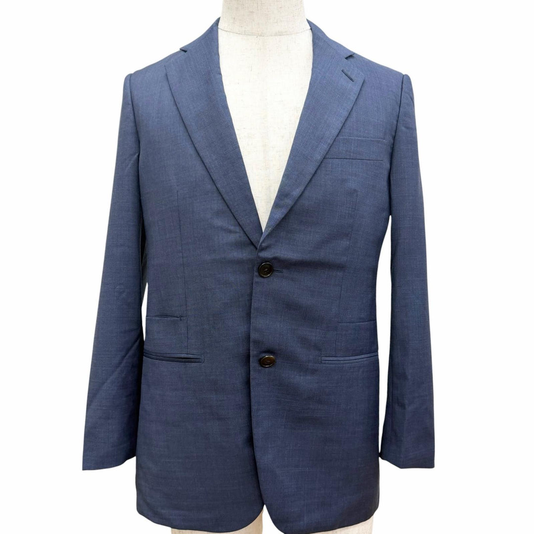 Excellent HERMES tailored jacket Single-breasted, made with Super 150s wool