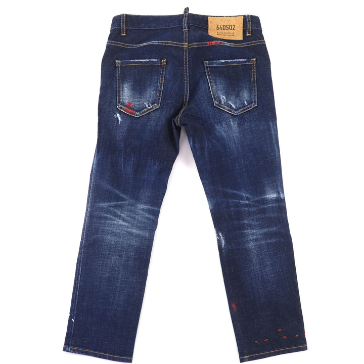 Great DSQUARED2 Denim pants Indigo blue cotton Women 36 S75LB0830