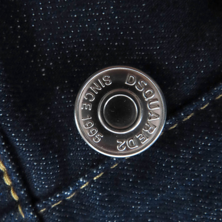 Great DSQUARED2 Denim pants Indigo blue cotton Women 36 S75LB0830