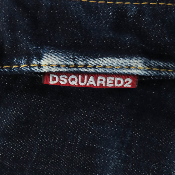 Great DSQUARED2 Denim pants Indigo blue cotton Women 36 S75LB0830