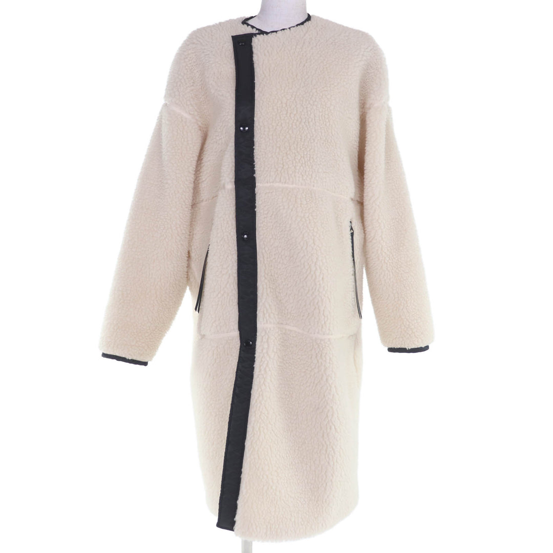 Excellent HYKE coat white polyester Women 2 182-17175